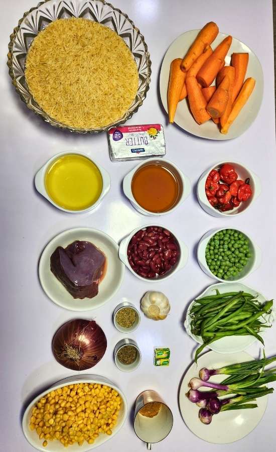 ingredients-used-in-cooking-fried-rice-displayed-down
