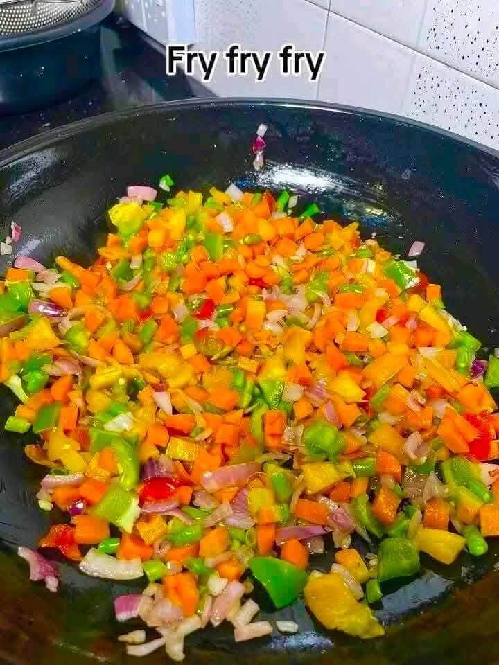 frying-the-veggies
