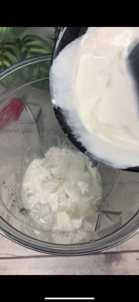 pouring-the-condensed-milk-into-the-blender